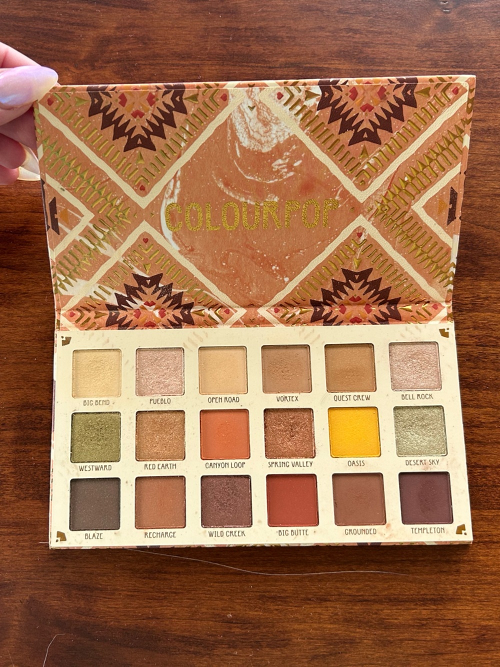 Colourpop Sandstone 18-Pan Eyeshadow Palette